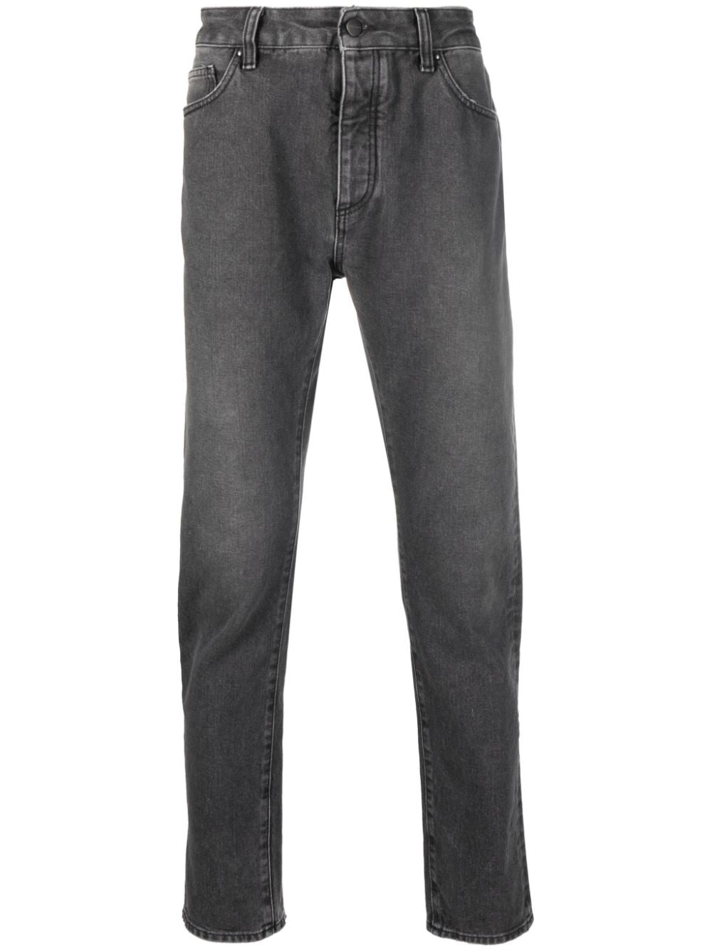 Palm Angels Curved Logo denim jeans
