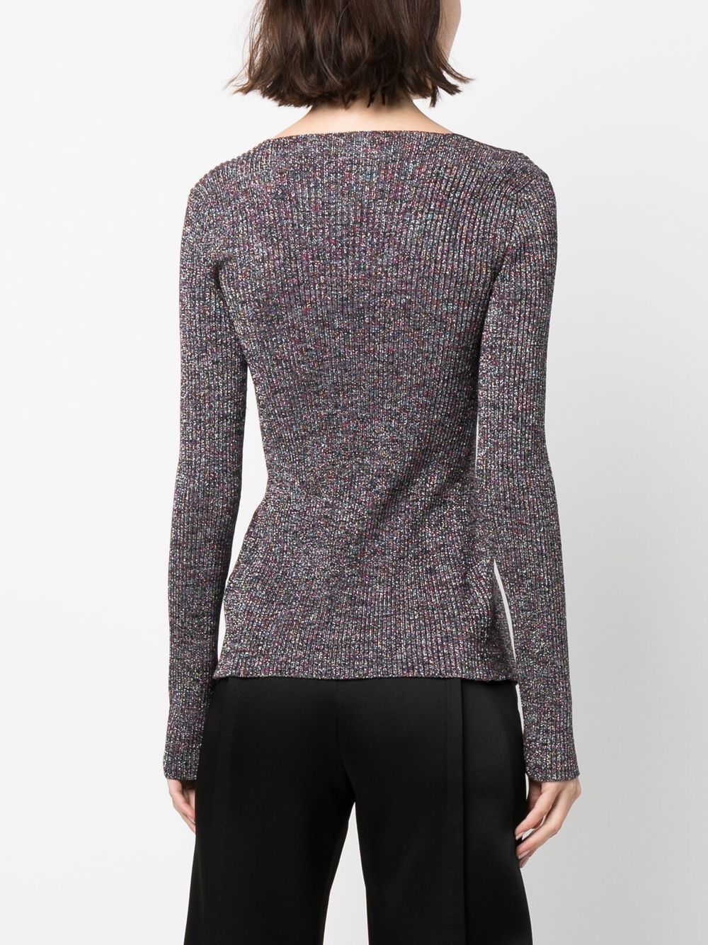 Gcds Logo lurex cardigan