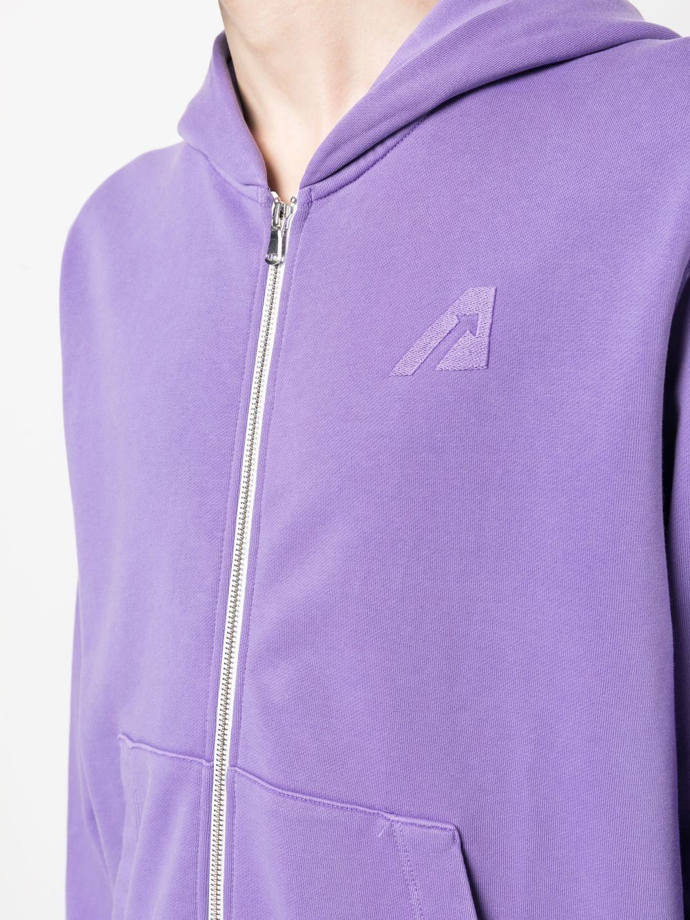 Autry Logo cotton hoodie