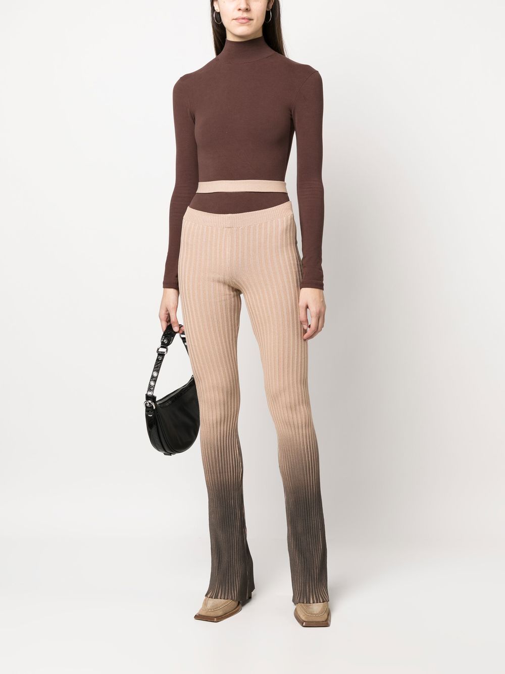 AndreĀdamo AndreÄdamo Printed cut-out trousers