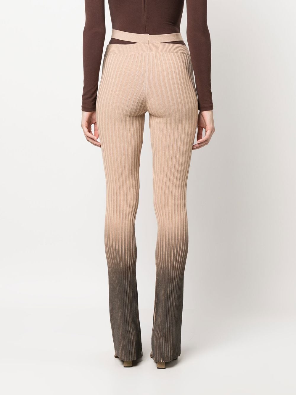 AndreĀdamo AndreÄdamo Printed cut-out trousers