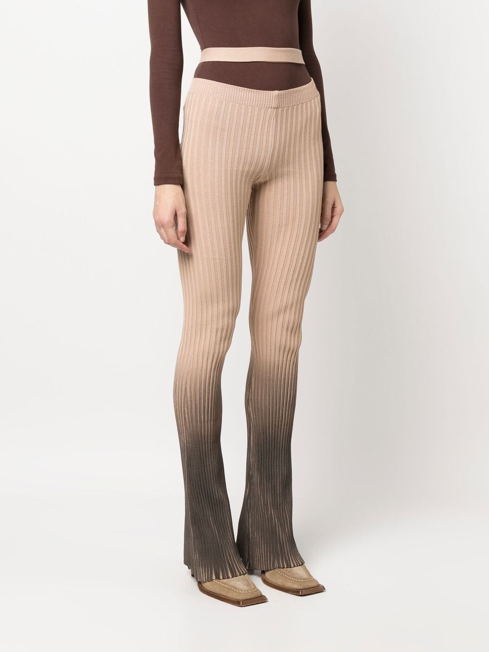 AndreĀdamo AndreÄdamo Printed cut-out trousers