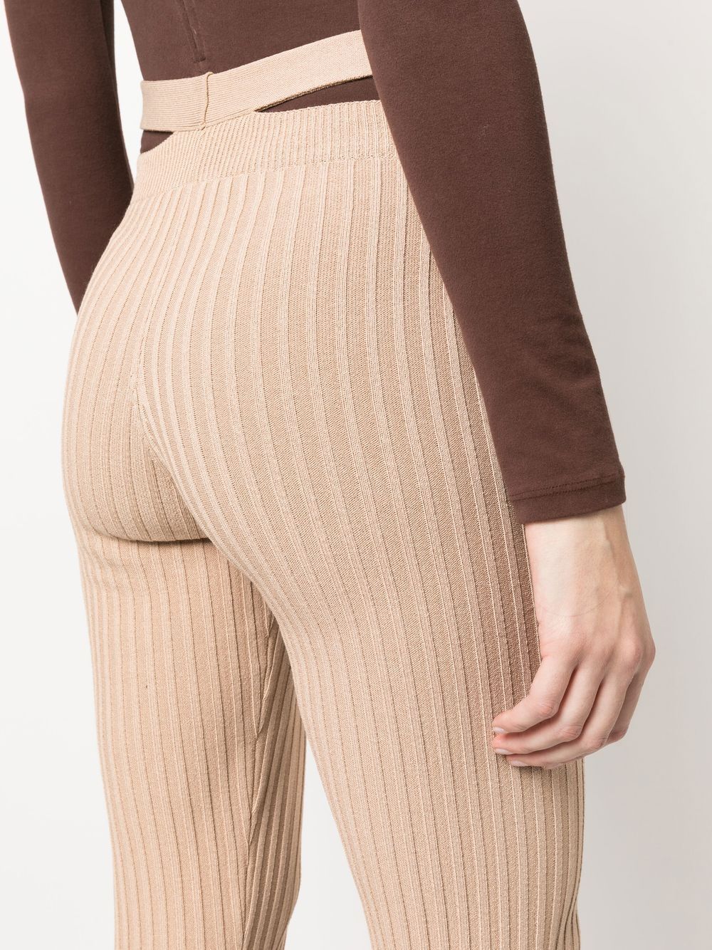 AndreĀdamo AndreÄdamo Printed cut-out trousers