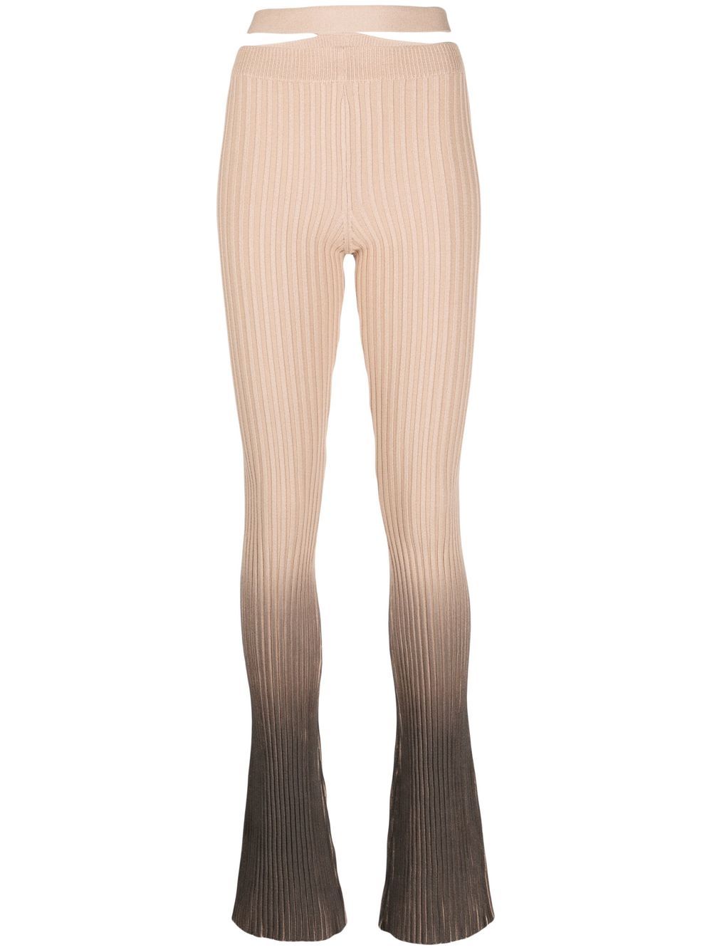 AndreĀdamo AndreÄdamo Printed cut-out trousers