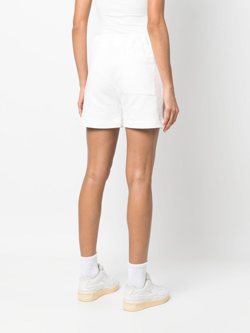 Joshua Sanders Smiley logo cotton shorts