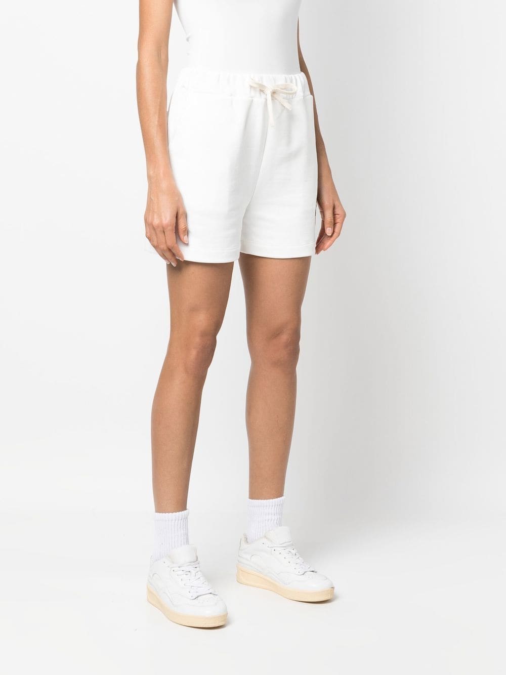 Joshua Sanders Smiley logo cotton shorts