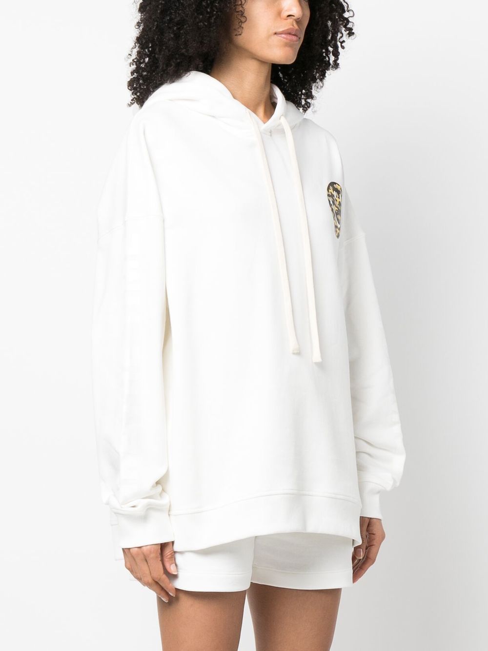 Joshua Sanders Smiley logo cotton hoodie