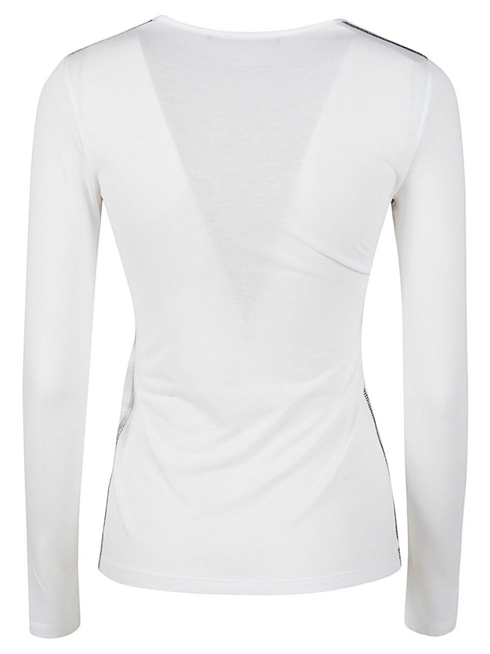Liviana Conti Long sleeve cotton blend t-shirt