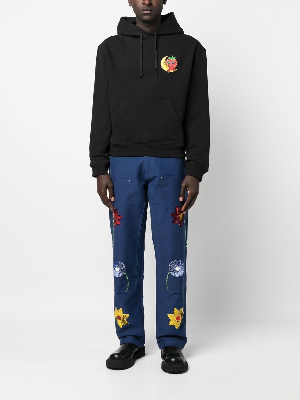 Sky High Farm Workwear Embroidered denim jeans