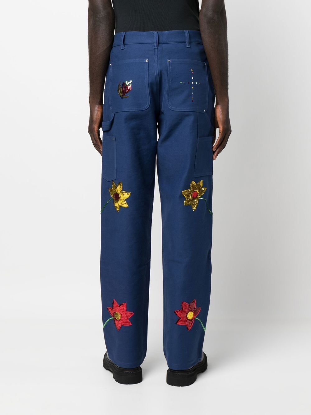 Sky High Farm Workwear Embroidered denim jeans
