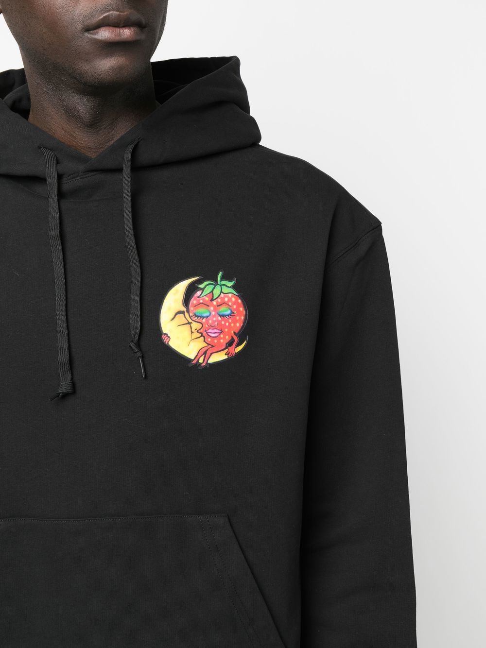 Sky High Farm Workwear Printed cotton hoodie