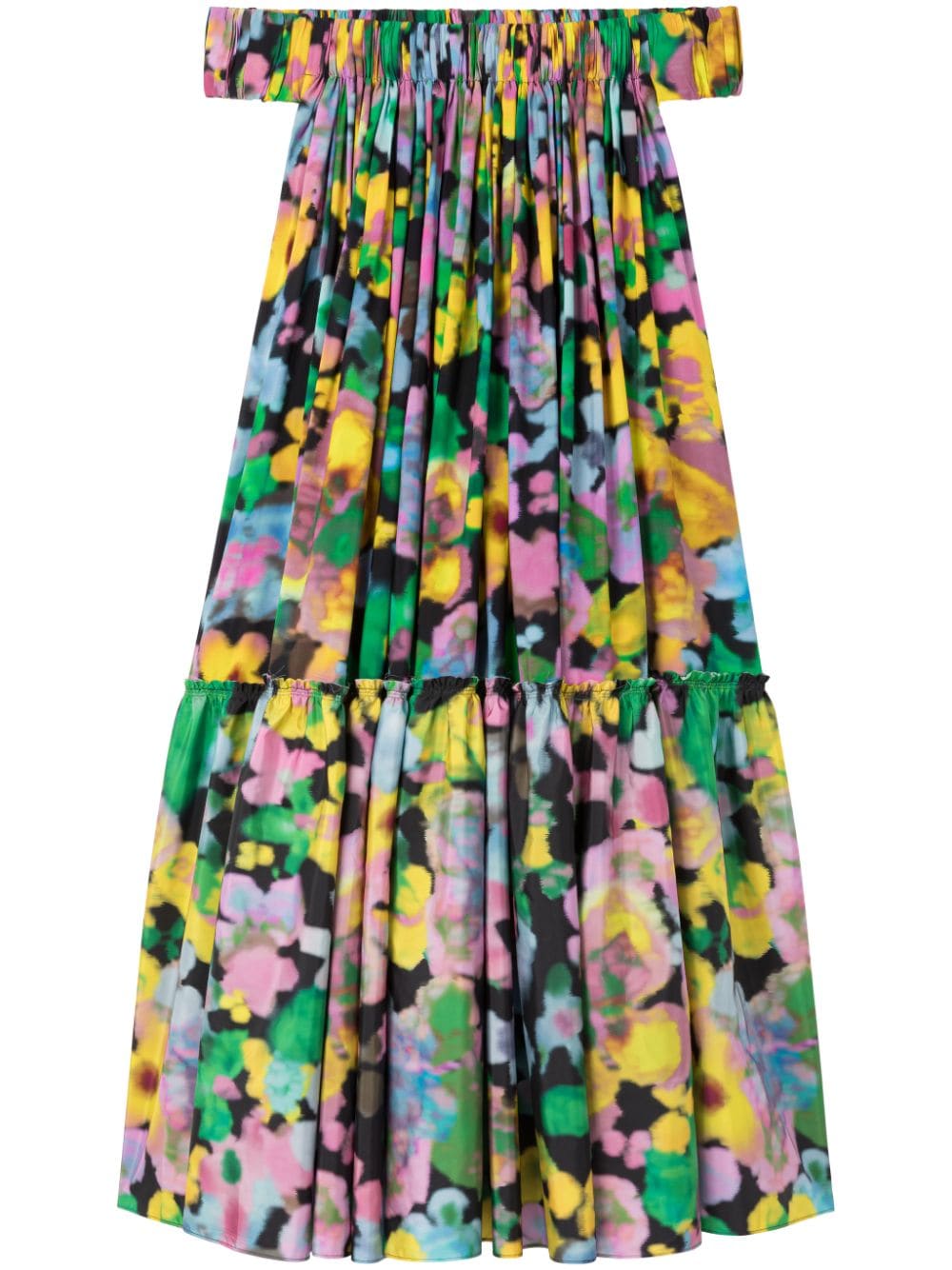Az Factory With Lutz Huelle Off shoulder midi dress