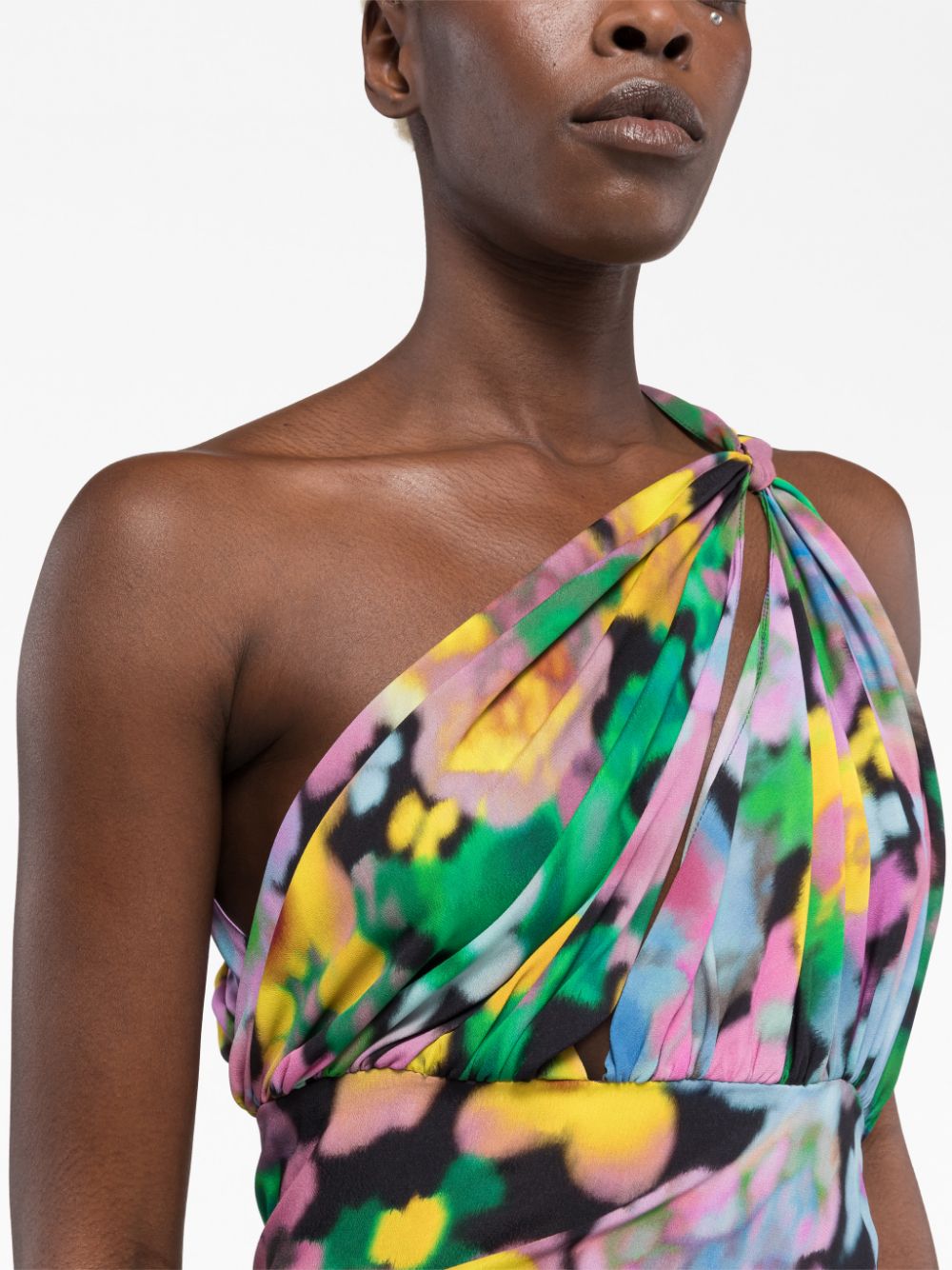Az Factory With Lutz Huelle One shoulder mini dress