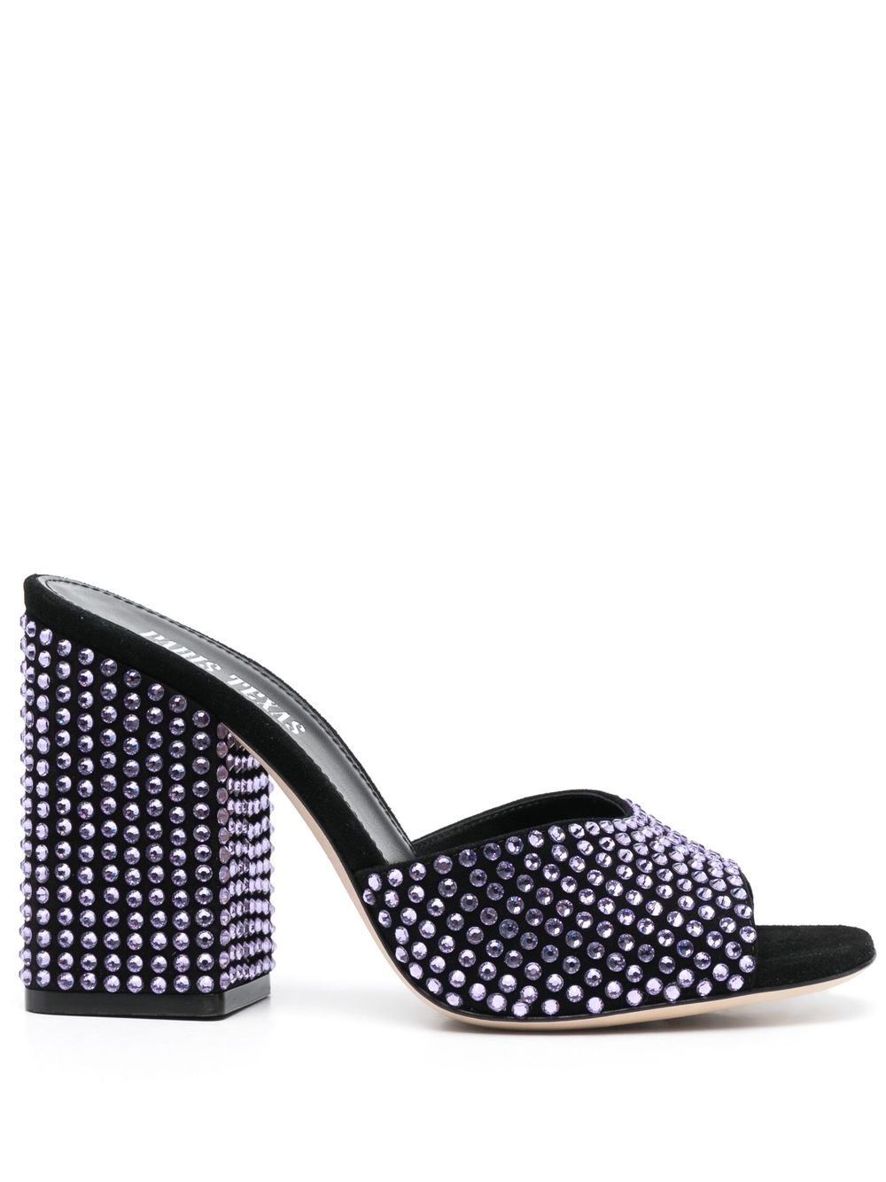 Paris Texas Holly Anja crystal-embellished sandals.