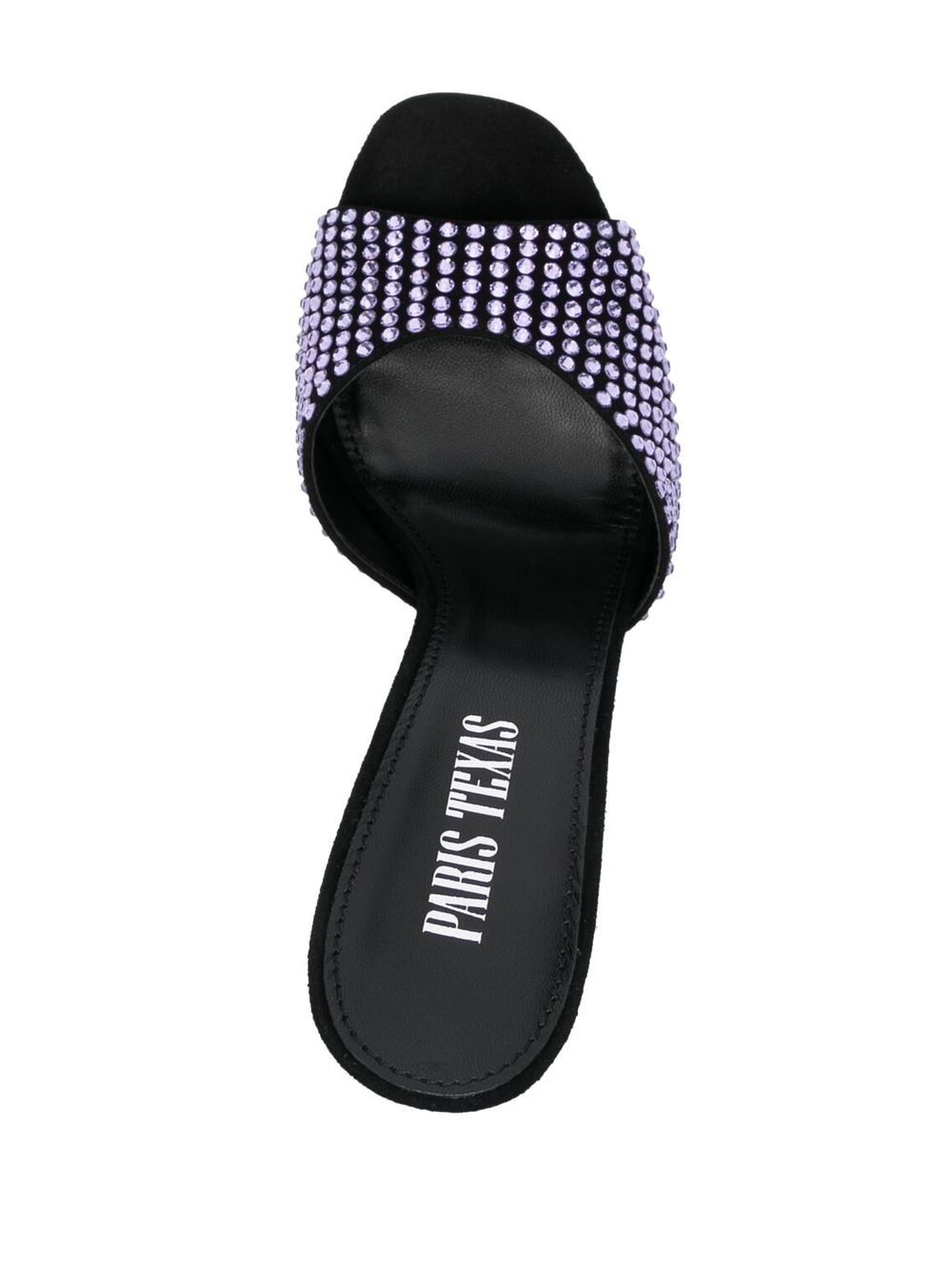 Paris Texas Holly Anja crystal-embellished sandals.