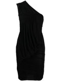 Rick Owens One-shoulder short dress