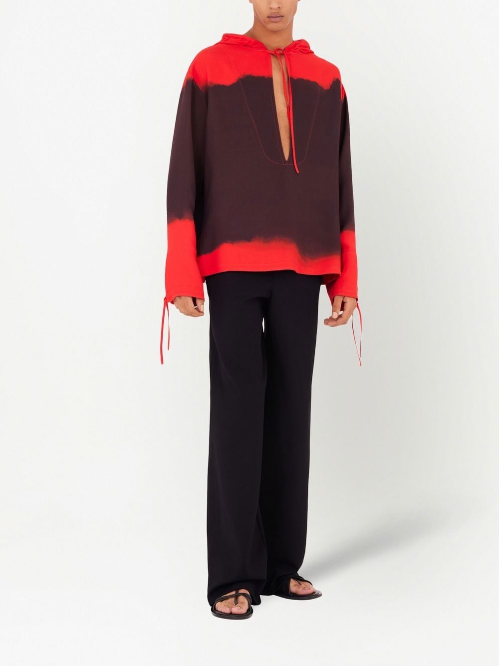 Ferragamo Printed oversized kaftan