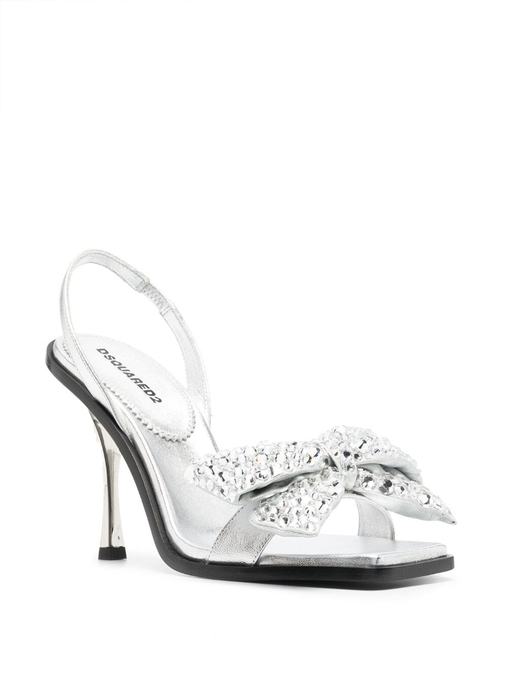 Dsquared2 bow-detail sqaure-toe sandals