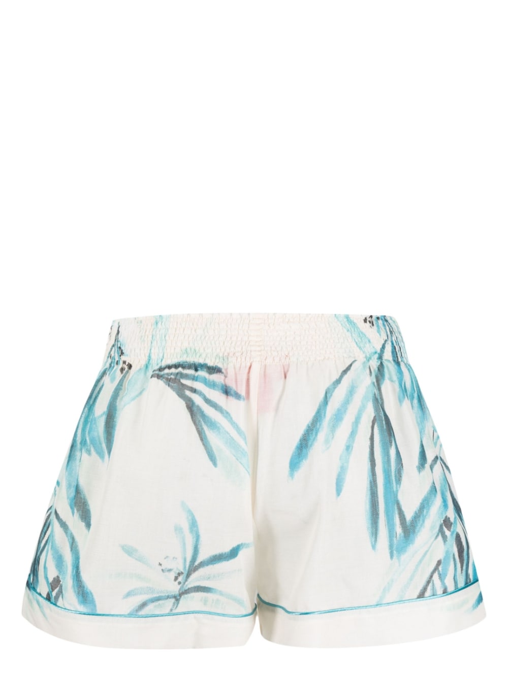 F.R.S . Printed drawstring cotton shorts