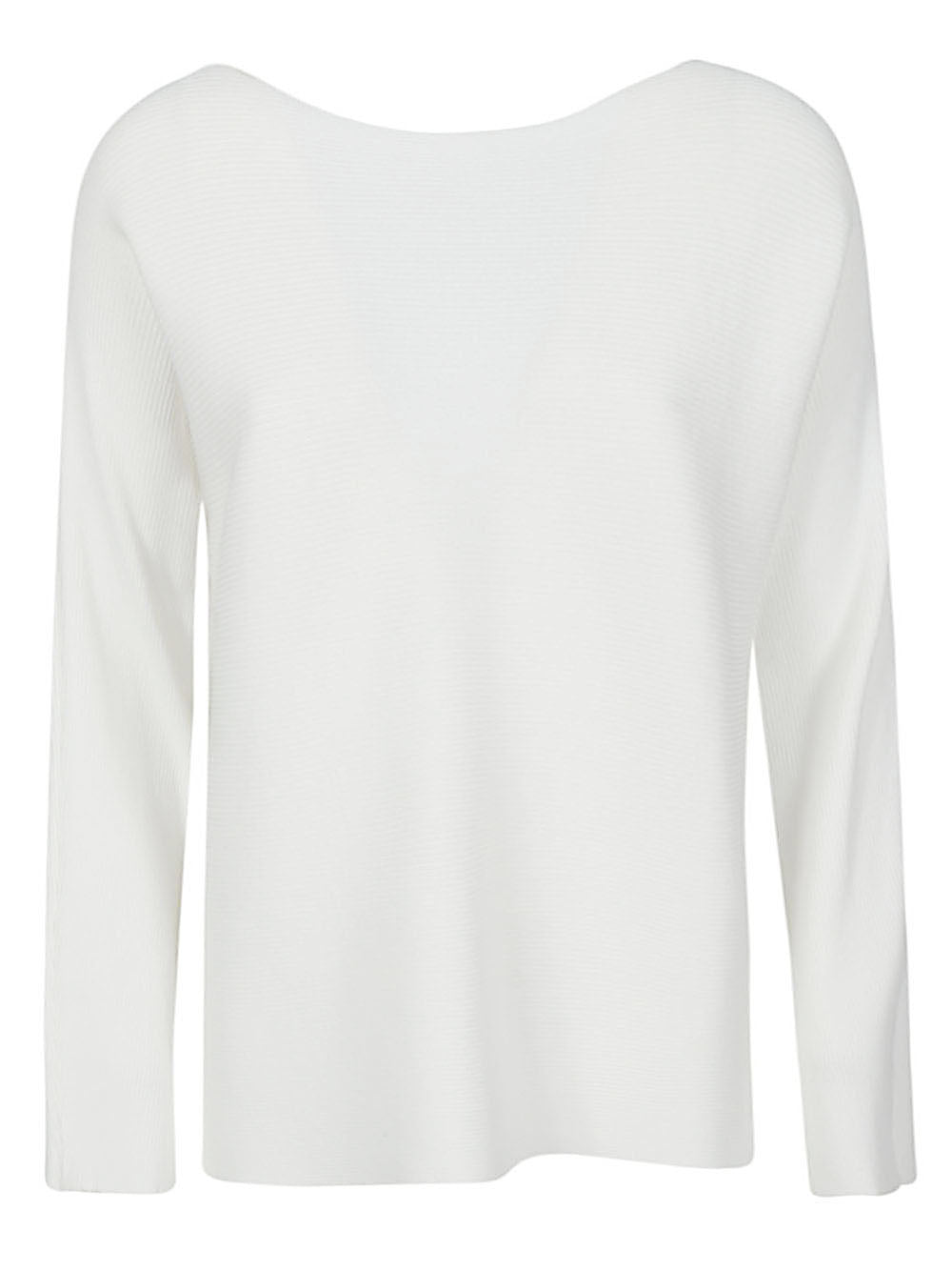 Liviana Conti Ribbed viscose sweater
