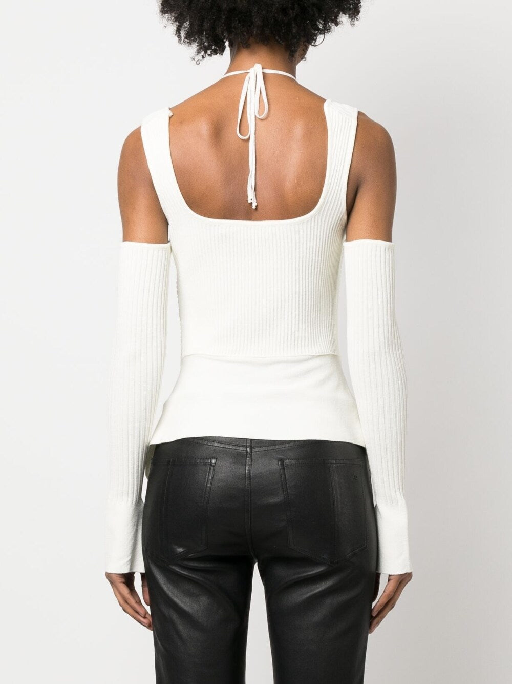 AndreĀdamo AndreÄdamo Knit ribbed top
