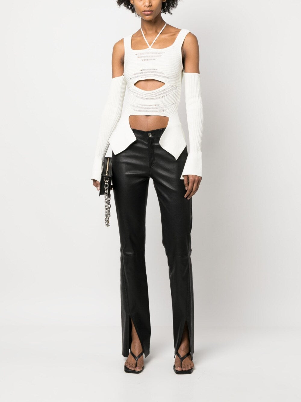 AndreĀdamo AndreÄdamo Knit ribbed top