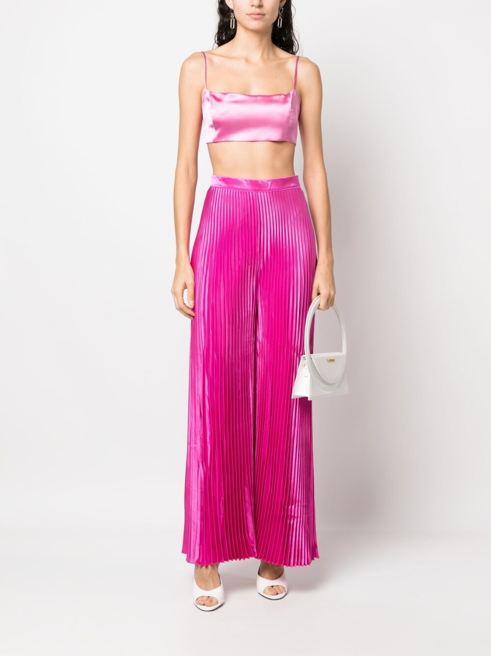 L'Idee Woman High waisted wide leg pants