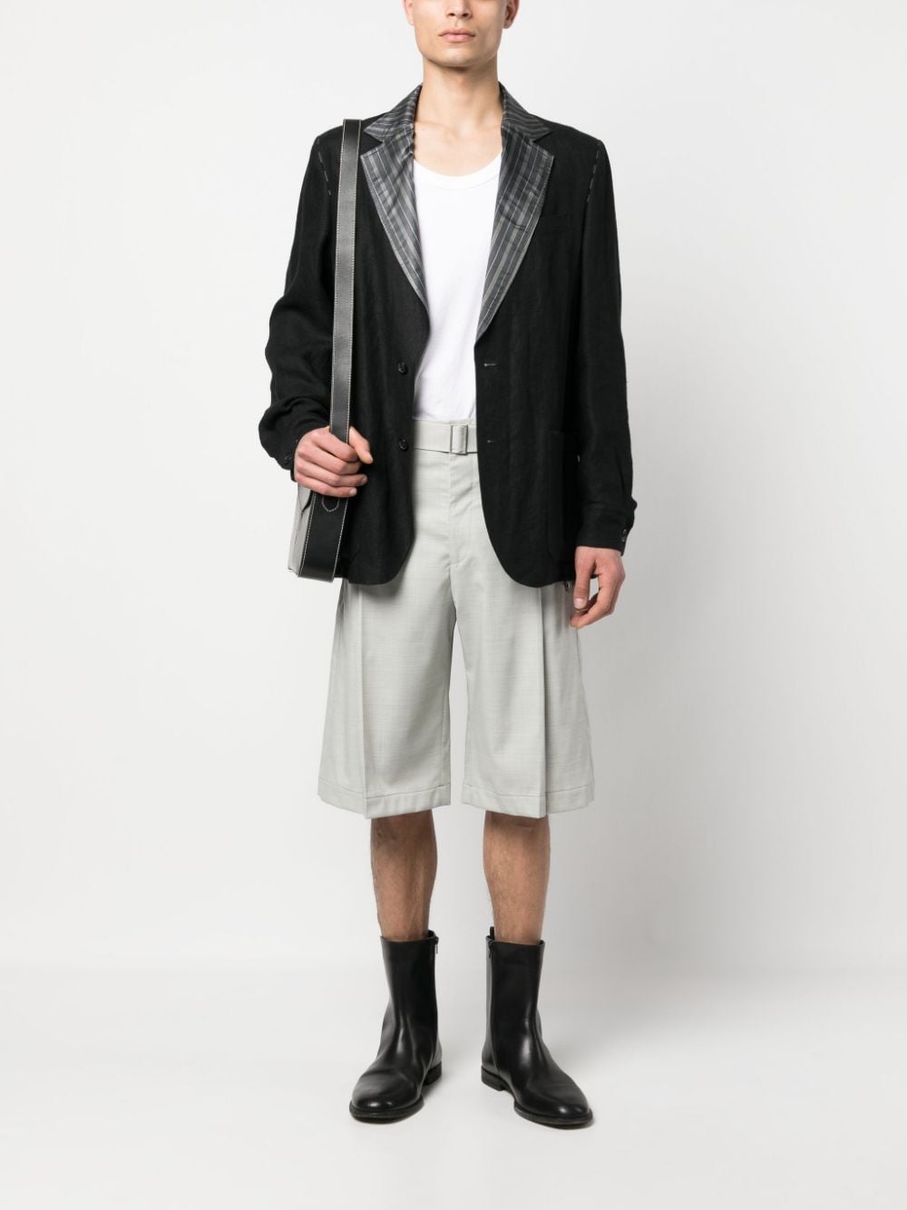 Études Ãtudes Wool blend shorts