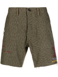 President'S Camouflage print shorts