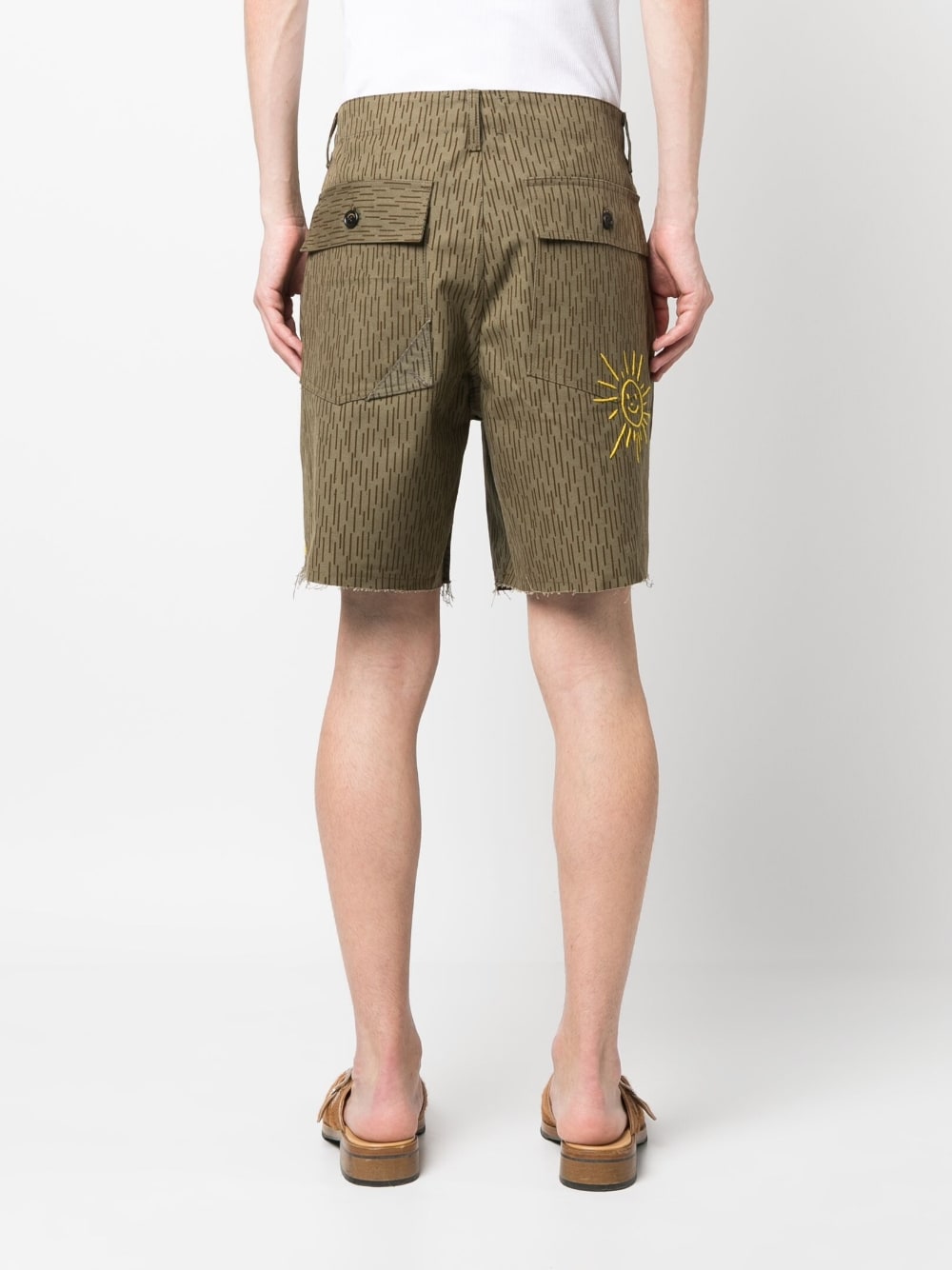 President'S Camouflage print shorts