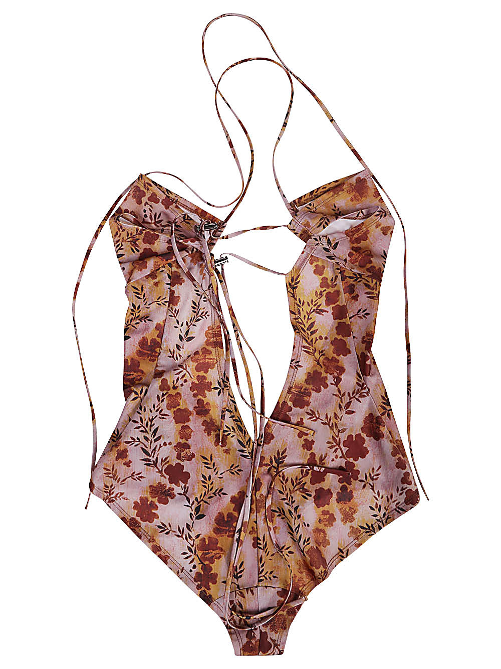 Knwls Side lacing swinsuit