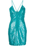 P.A.R.O.S.H. Sequined mini dress