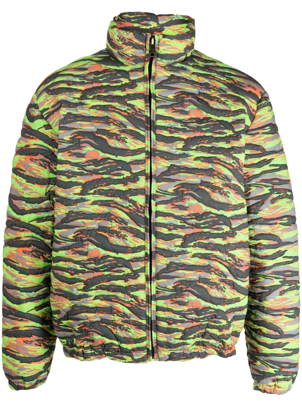 Erl Printed quilted down jacket