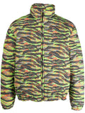 Erl Printed quilted down jacket