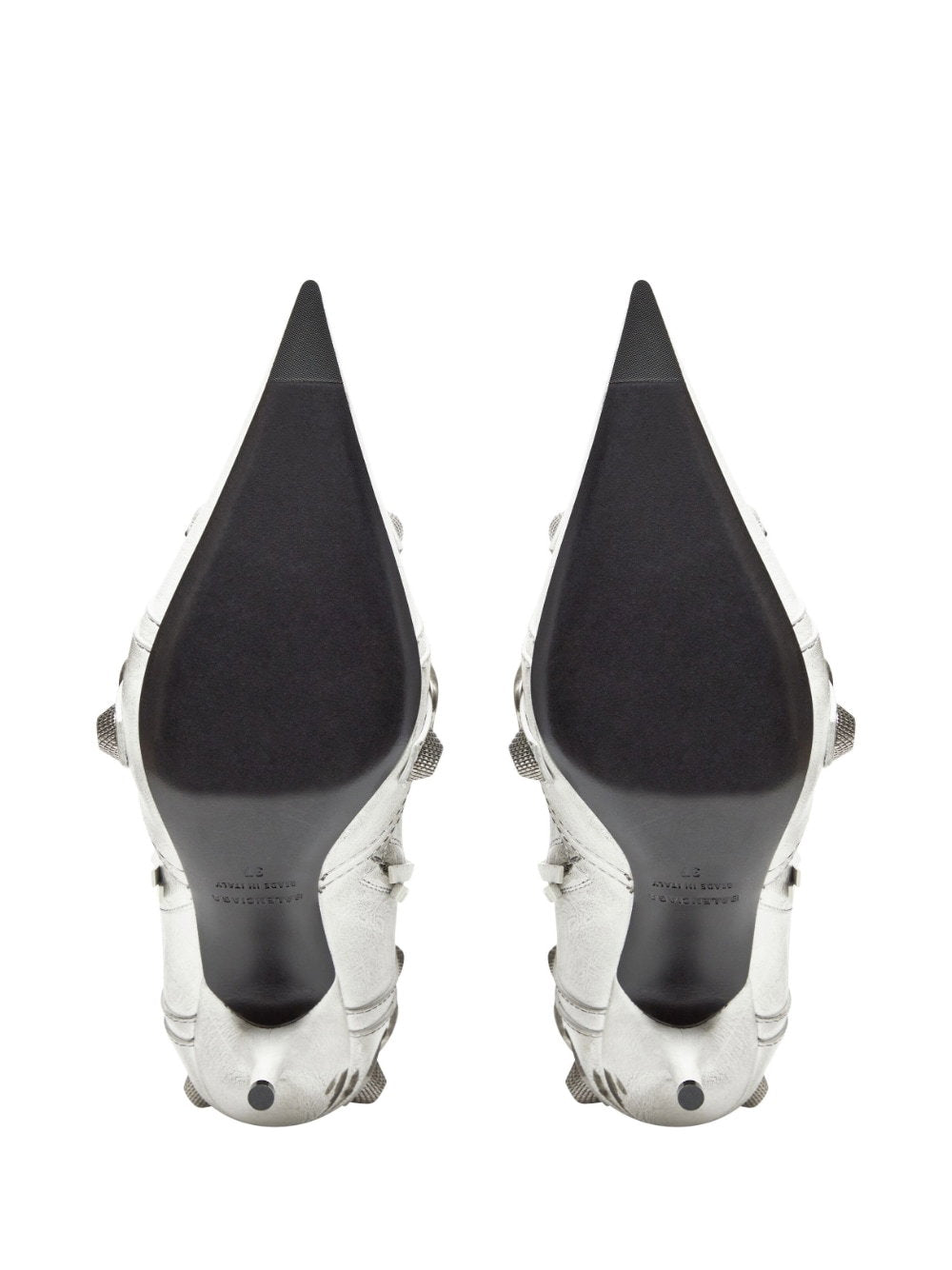Balenciaga cagole leather boots