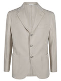 Sartorio Single-breasted wool jacket