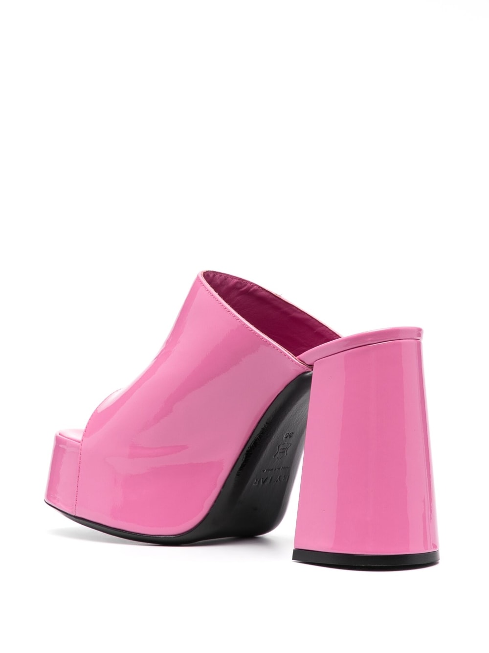 By Far Brad 120mm platform sandals