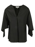 Psophia Cotton v-neck top