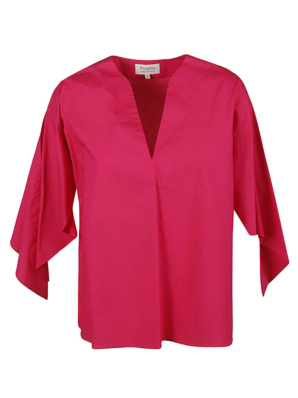 Psophia Cotton v-neck top