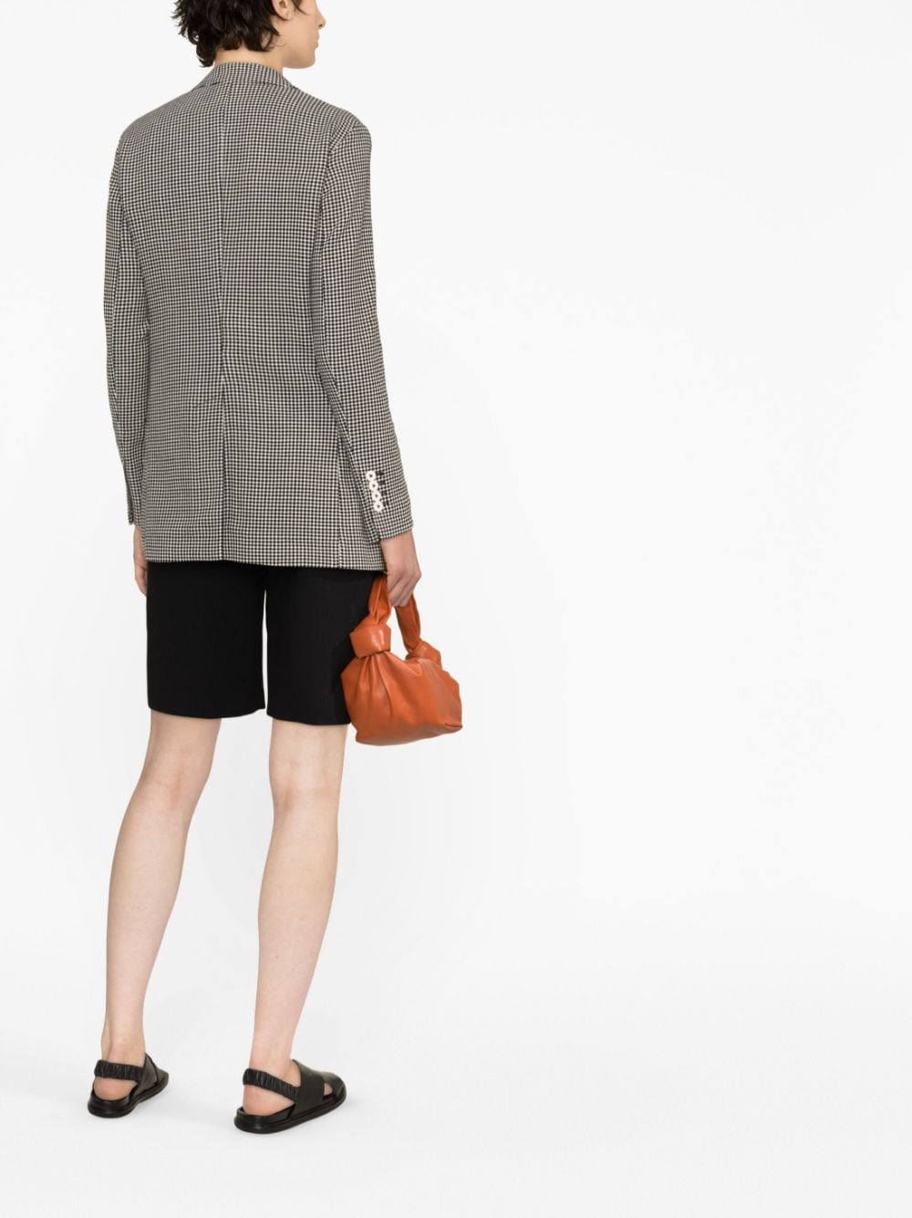 Circolo 1901 Pied de poul double-breasted jacket