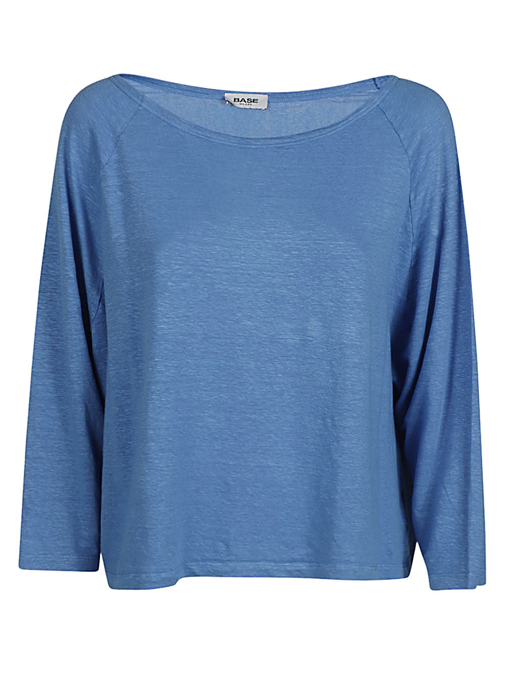 Base Linen boat-neck sweater