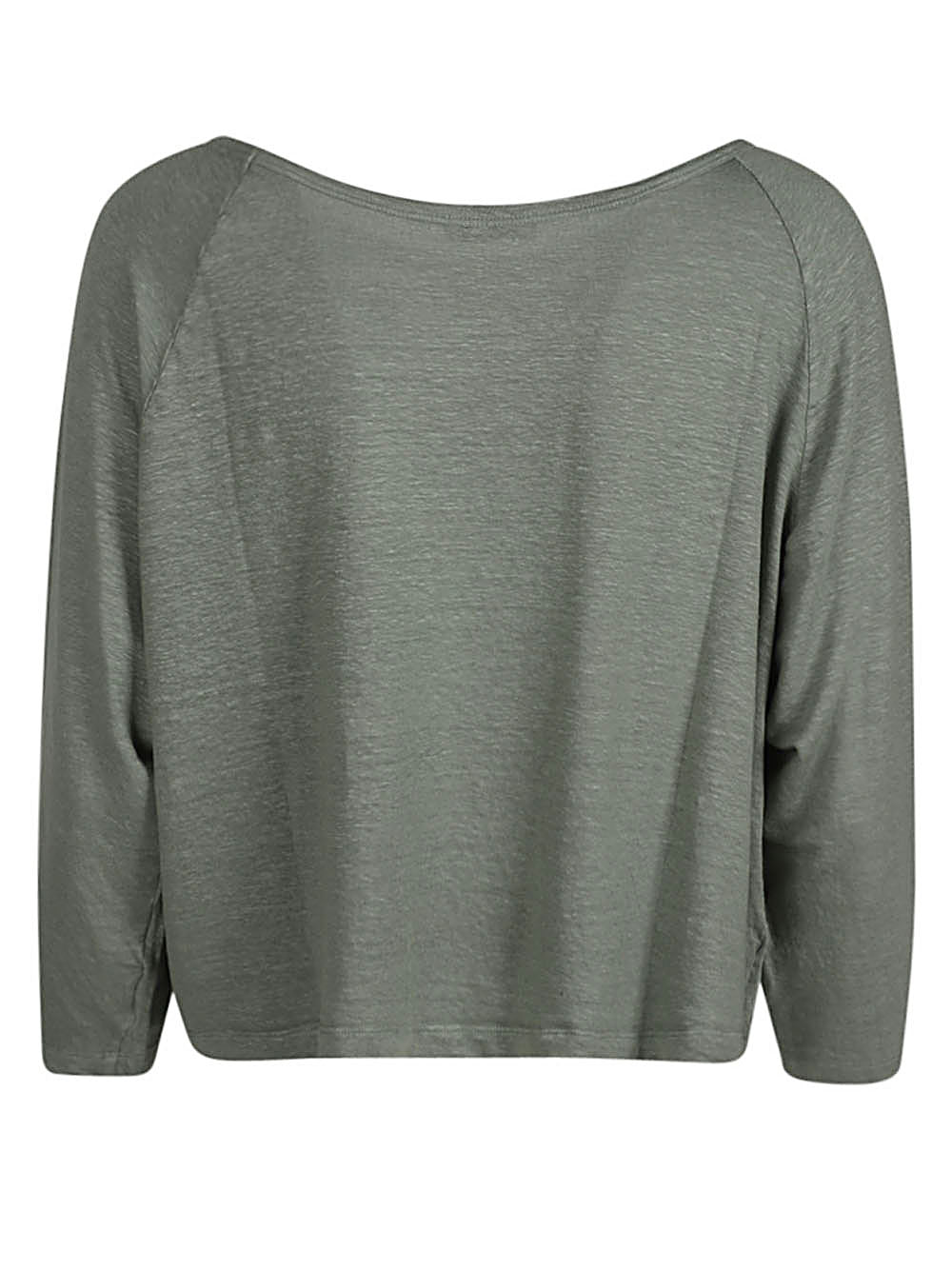Base Linen boat-neck sweater