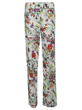 5Progress Printed cotton trousers