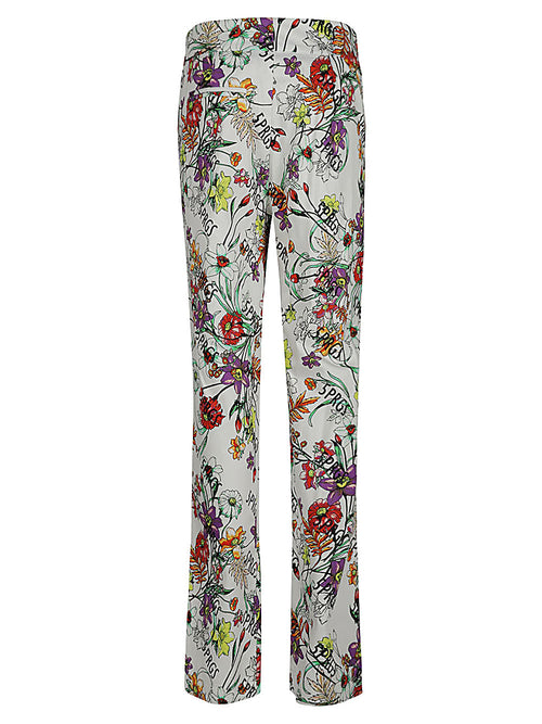 5Progress Printed cotton trousers