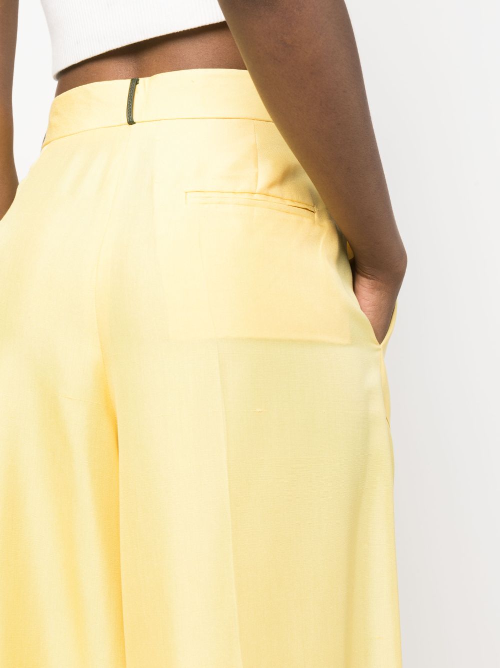Bally Silk wide-leg trousers