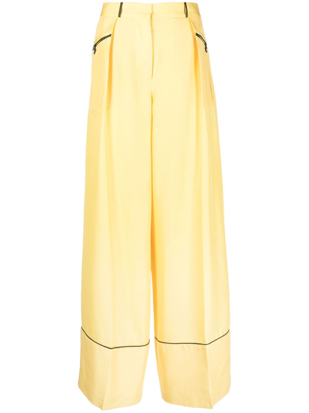 Bally Silk wide-leg trousers