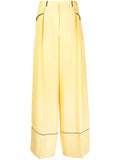 Bally Silk wide-leg trousers
