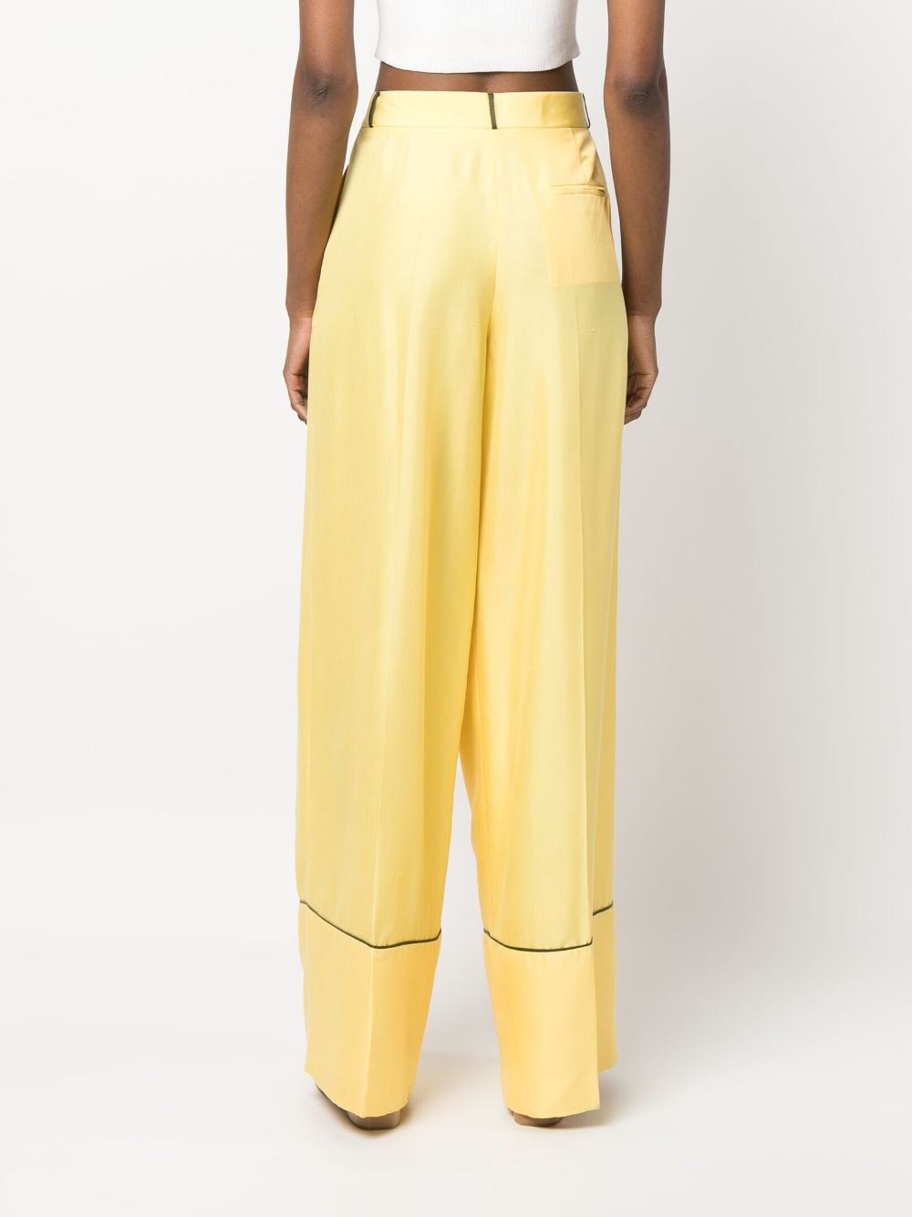 Bally Silk wide-leg trousers