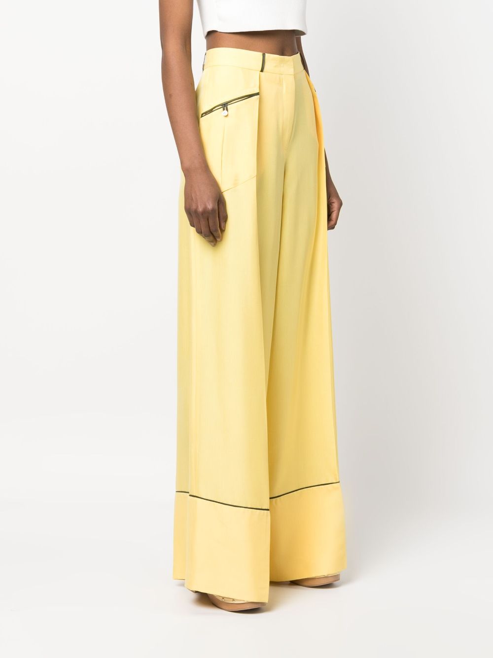 Bally Silk wide-leg trousers