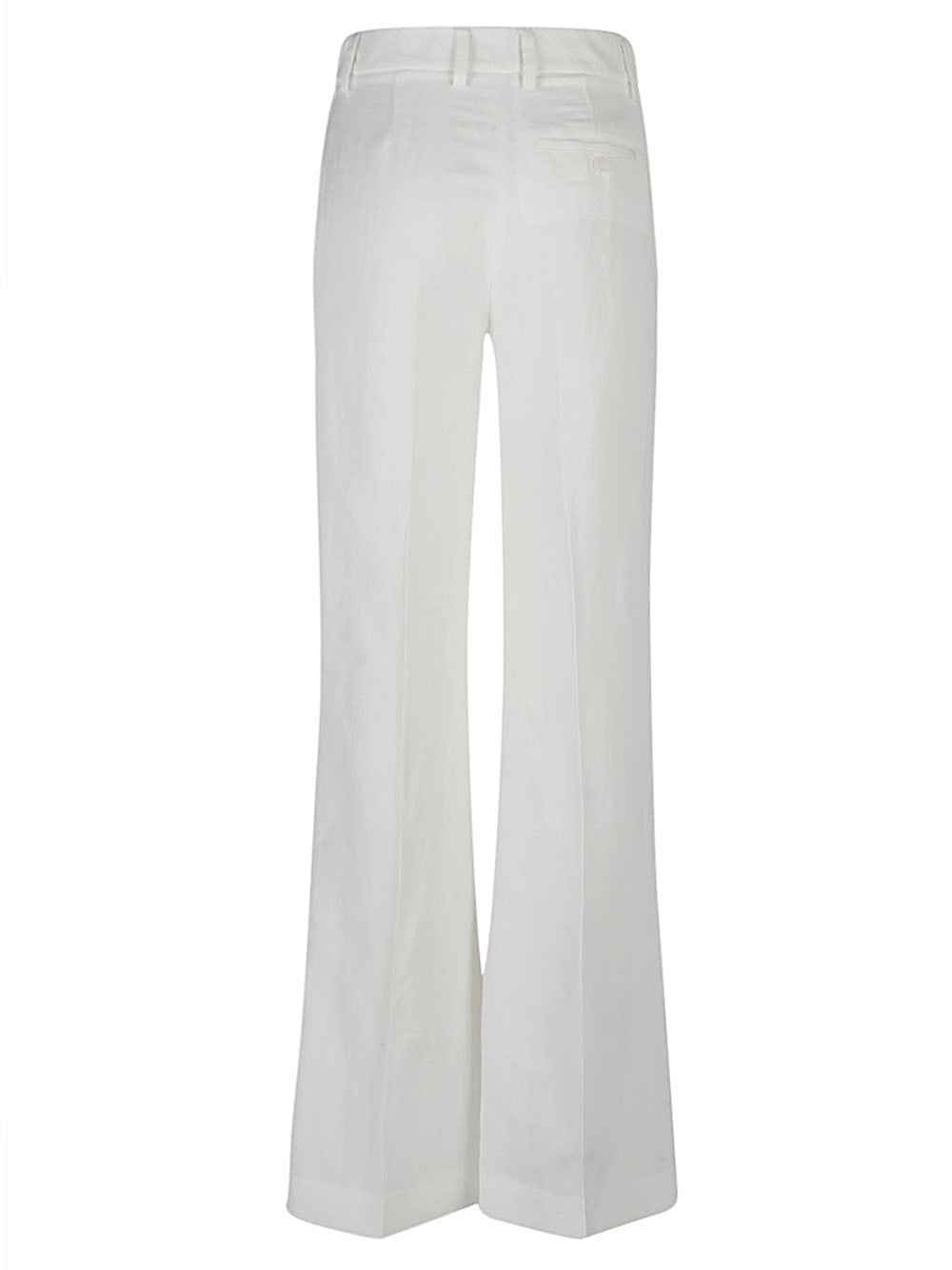 True Royal Linen flared trousers